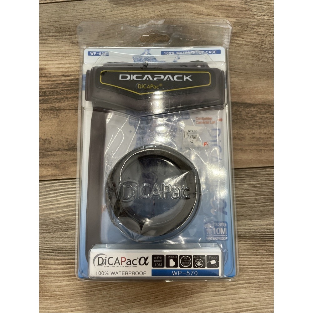 DiCAPac WP-570 Waterproof case New For RX100 LX7 P5000 SX240HS D-LUX6 GRD4 XZ-1